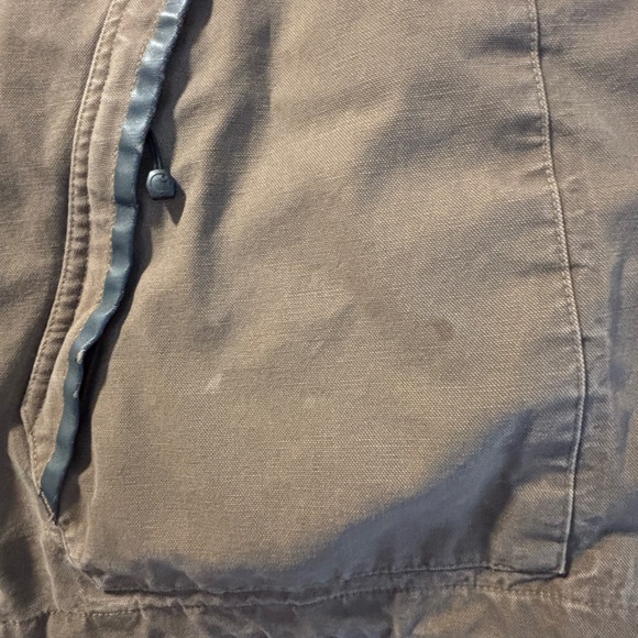 Carhartt Men's Mankato Jacket Brown Size XL Zipper Pockets Hoodie - Picture 5 of 10